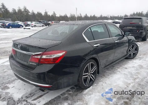 2017 Honda Accord Sport z USA, uszkodzony, nr VIN 1HGCR2F53HA252639